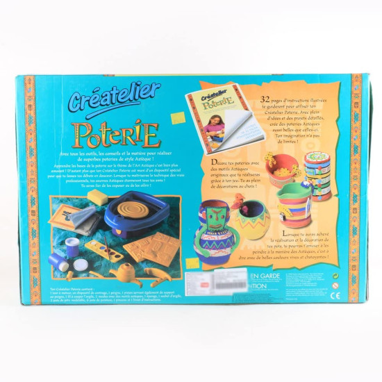 Handycrafts Pottery Wheel Kit - Unleash Creativity for Kids 8+