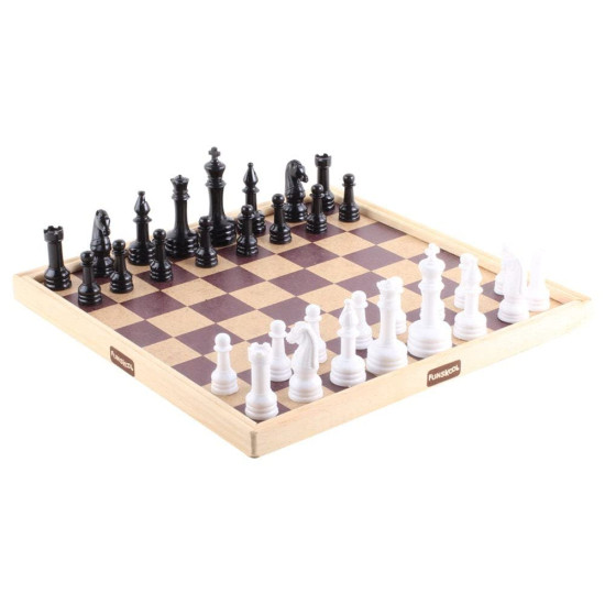 Funskool Games Chess Classic - Wooden Finish Strategy Game