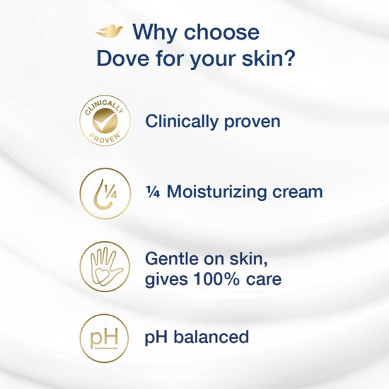 Dove Cream Beauty Bathing Bar 100g + 20g FREE - Moisturizing Skincare