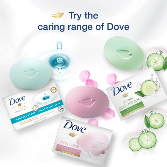 Dove Cream Beauty Bathing Bar 100g + 20g FREE - Moisturizing Skincare