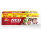 Dabur Red Toothpaste - 300g Family Pack with Toothbrush | Fluoride Free Ayurvedic Formula