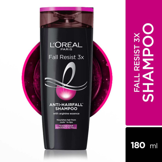 L'Oreal Paris Anti-Hair Fall Shampoo - Reinforcing & Nourishing Formula