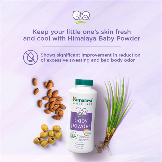 Himalaya Powder For Baby (400G) - Keeps Baby's Skin Soft and Dry
