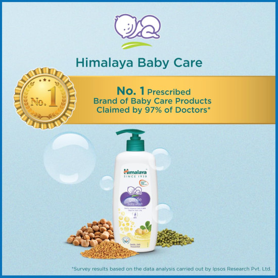 Himalaya Gentle Baby Wash (100ml) - Soap-Free Cleansing for Babies