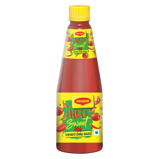 Maggi Hot & Sweet Tomato Chilli Sauce - Perfect Blend of Tomatoes & Chillies