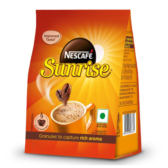 Nescafé Sunrise Instant Coffee-Chicory Mix - Rich Aroma and Taste