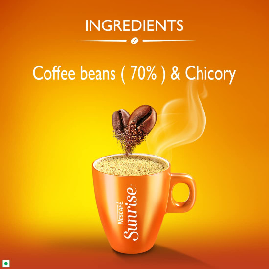 Nescafé Sunrise Instant Coffee-Chicory Mix - Rich Aroma and Taste