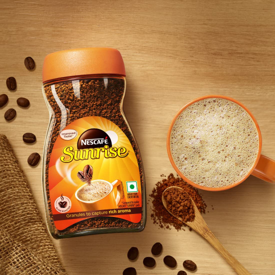 Nescafé Sunrise Instant Coffee-Chicory Mix - Rich Aroma and Taste