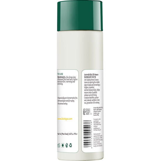 Biotique Dandelion Youth Anti-Ageing Serum - 100% Botanical Extracts