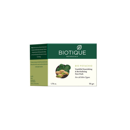 Biotique Pistachio Anti Ageing Nourishing Face Pack - For All Skin Types