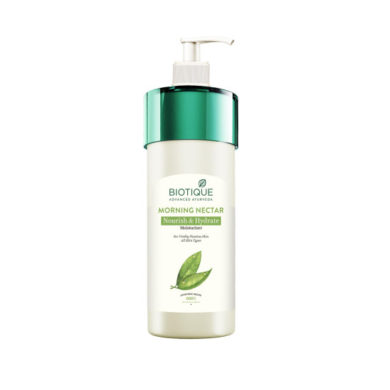 Biotique Morning Nectar Flawless Skin Moisturizer - Nourish & Hydrate for All Skin Types