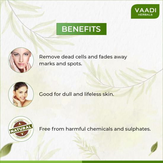 Vaadi Herbals Royal Indian Khus Soap - Skin Rejuvenation with Olive and Soyabean Oil