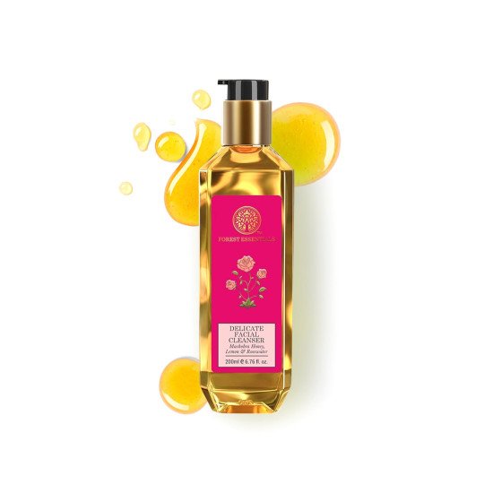 Forest Essentials Delicate Facial Cleanser - Natural Ingredients for Radiant Skin