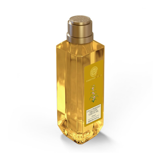 Forest Essentials Organic Cold Pressed Virgin Oil Almond - Rich in Vitamin E