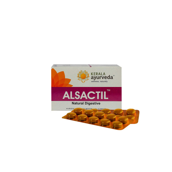 Kerala Ayurveda Alsactil Tablet - Natural Relief for Hyperacidity