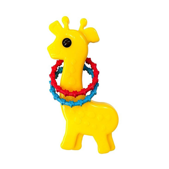 Funskool Giggles Baby Giraffe Rattle - Stimulates Senses for Newborns