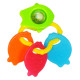 Funskool Giggles Fish Teether - Soothing Baby Teether with Rattle Sounds