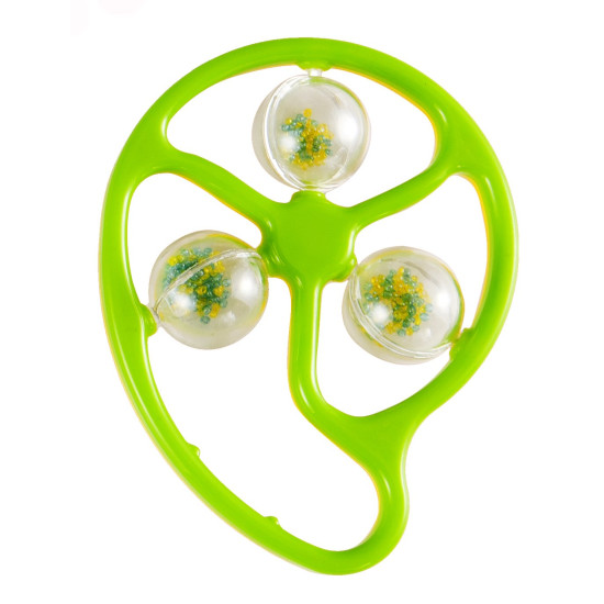 Funskool Giggles Mango Rattle - Colorful Baby Toy for 6 Months & Above