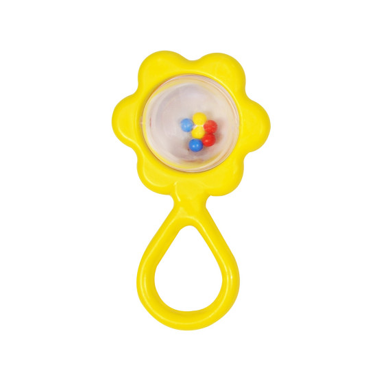 Giggles Sunflower Rattle - Colorful Infant Toy for Sensory Stimulation