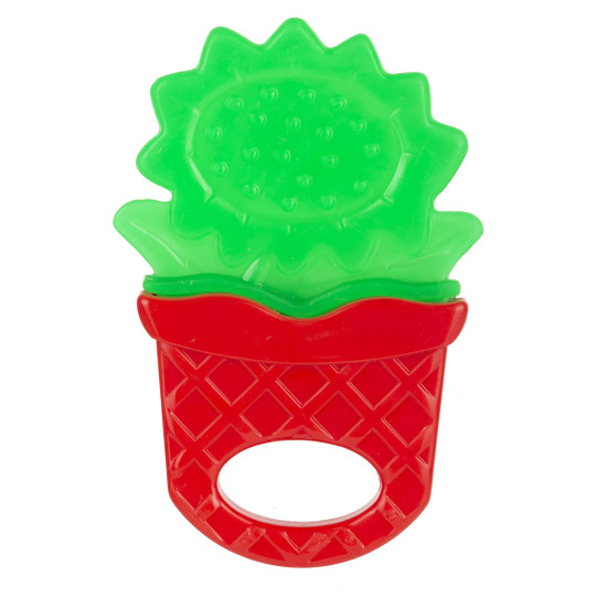 Giggles Floral Teether - Soothing & Easy to Grasp for Babies 3+ Months