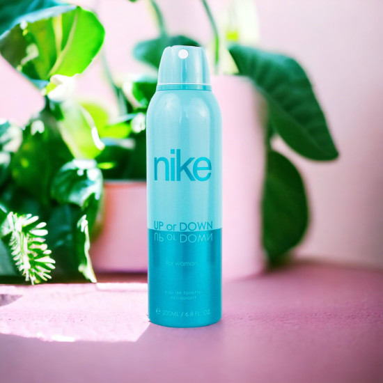 Nike Up Or Down Deodorant For Women, 200ml - Long-lasting Freshness