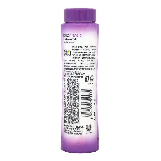 POND'S Magic Freshness Talc, 50gm - Irresistible Fragrance