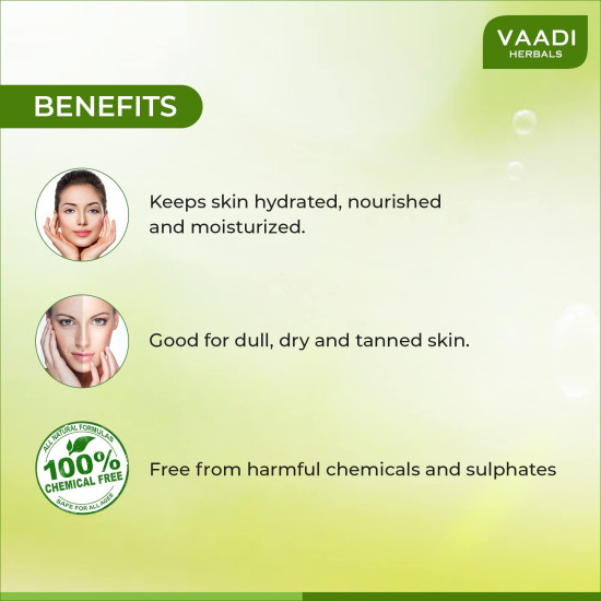 VAADI HERBALS Lavish Almond Soap - Deep Moisturizing & Cleansing