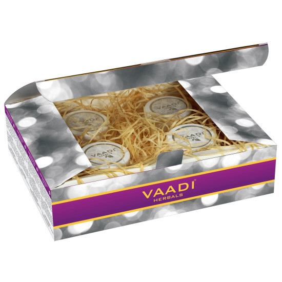 Vaadi Herbals Silver Facial Kit - Enriched with Pure Silver Dust & Essential Oils