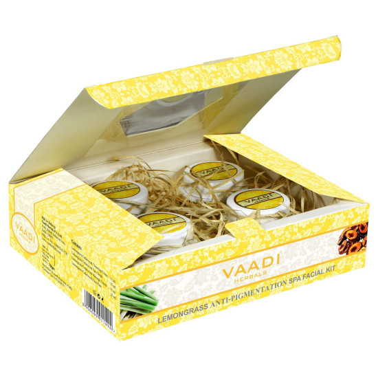 Vaadi Herbals Lemongrass Anti Pigmentation Spa Facial Kit - Revitalize Your Skin