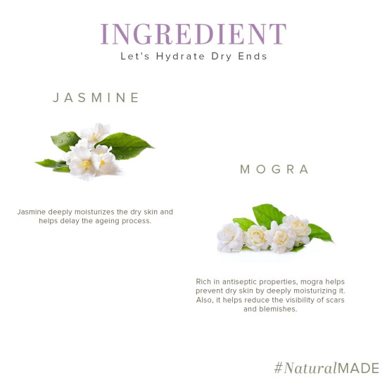 Khadi Natural Jasmine & Mongra Herbal Body Wash - Hydrating & Pleasing Fragrance