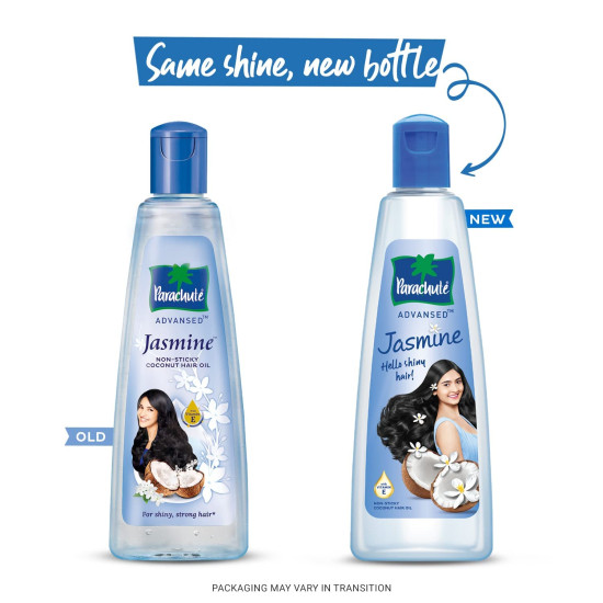 Parachute Advansed Jasmine Coconut Hair Oil - Enriched with Vitamin E
