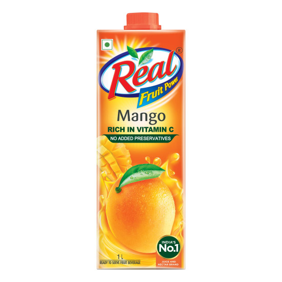 Real Mango Fruit Juice - 1L | Rich in Vitamin C & Natural Goodness
