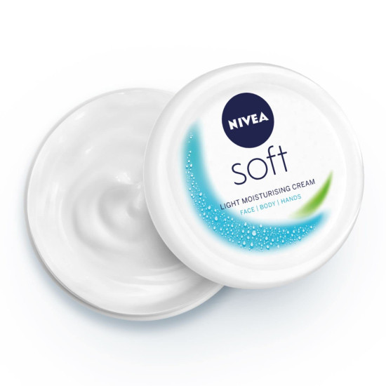 NIVEA Soft Light Moisturizer - Instant Hydration with Vitamin E & Jojoba Oil