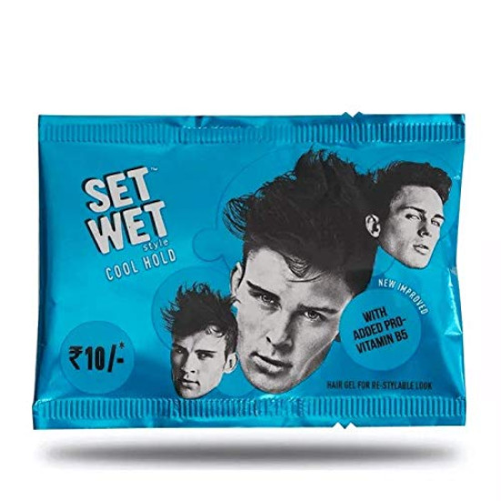Set Wet Hair Gel Cool Hold (10ml Tube) - Perfect Hair Spikes