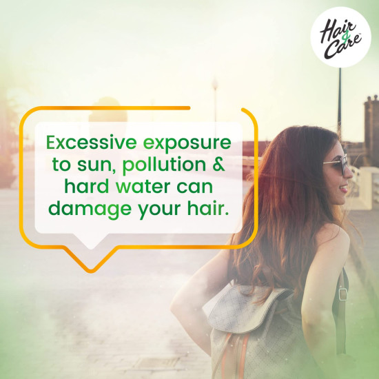 Hair & Care Damage Repair Non-Sticky Hair Oil with Aloe Vera, Olive Oil & Green Tea - 500 ml