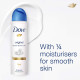 Dove Original Antiperspirant Deodorant for Women - Long-Lasting Odour Protection