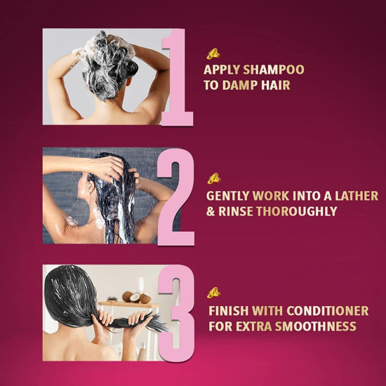 TRESemme Smooth and Shine Shampoo - Intense Moisturization with Moroccan Argan Oil