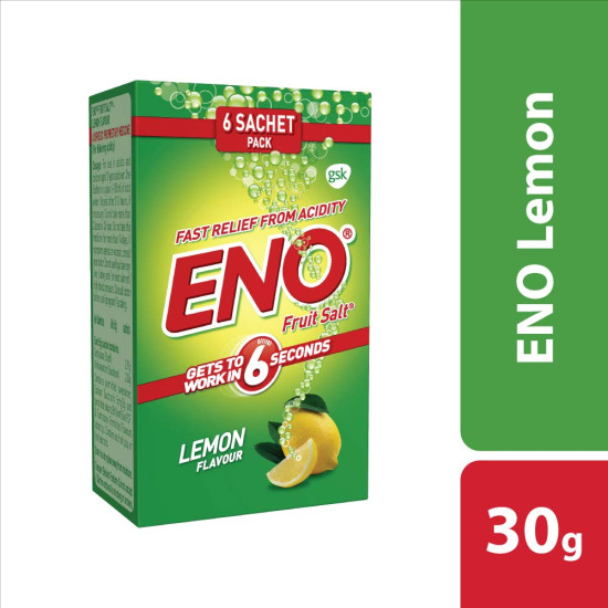 ENO Lemon Multipack Digestive Fruit Salt - Fast Relief from Acidity