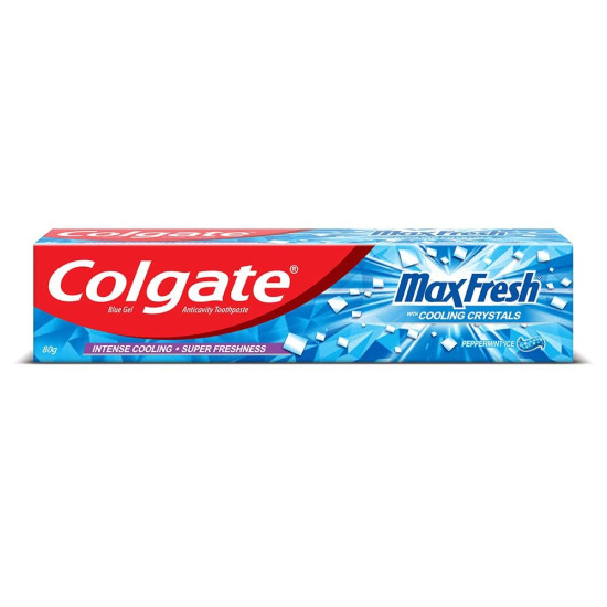 Colgate Maxfresh 80g Dental Hygiene Toothpaste - Peppermint Ice