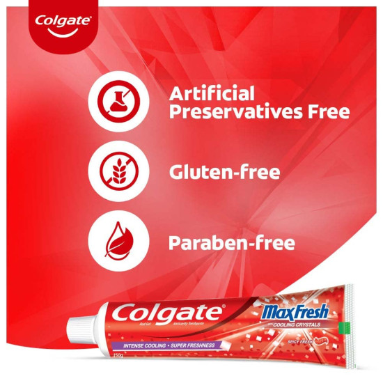 Colgate MaxFresh 150g Toothpaste - Menthol Freshness