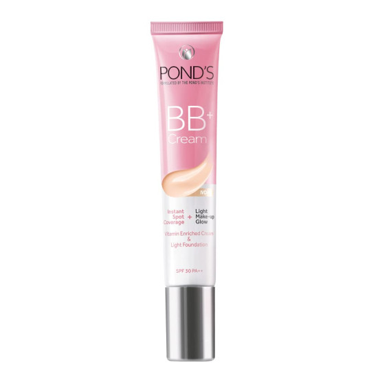 POND'S BB+ Cream Ivory 18g - Instant Spot Coverage & Light Make-up Glow