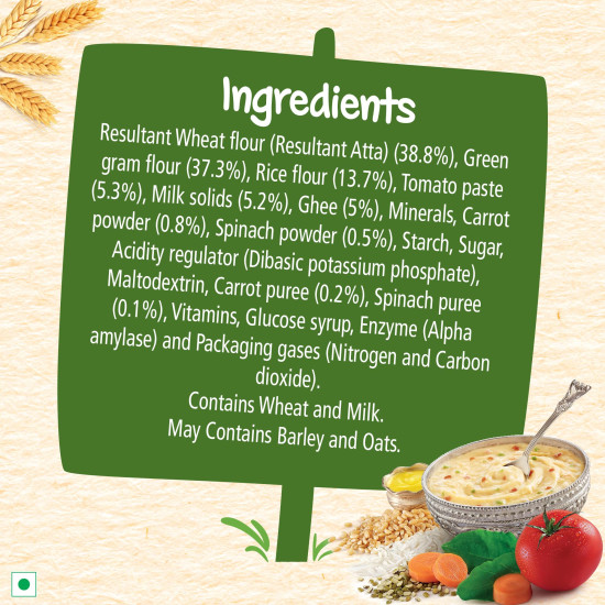 Nestle Cerelac Baby Cereal with Milk - Khichdi with Vegetables & Ghee, 300g