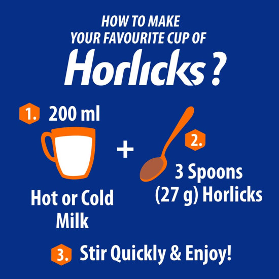 Horlicks Chocolate Health & Nutrition Drink for Kids - Taller, Stronger, Sharper Horlicks Chocolate Health & Nutrition Drink for Kids - Taller, Stronger, Sharper