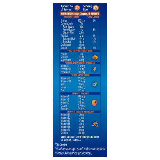 Horlicks Chocolate Health & Nutrition Drink for Kids - Taller, Stronger, Sharper Horlicks Chocolate Health & Nutrition Drink for Kids - Taller, Stronger, Sharper