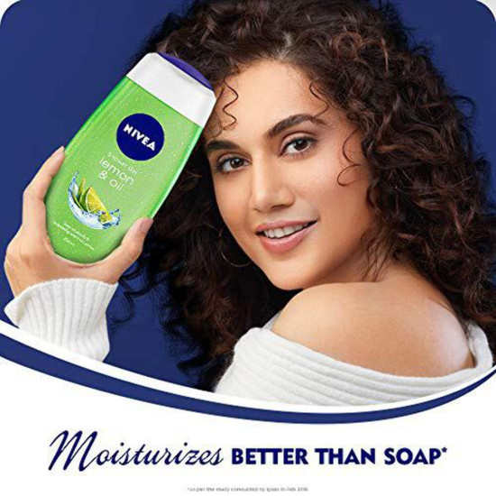 NIVEA Lemon And Oil Shower Gel - Refreshing Bath Care