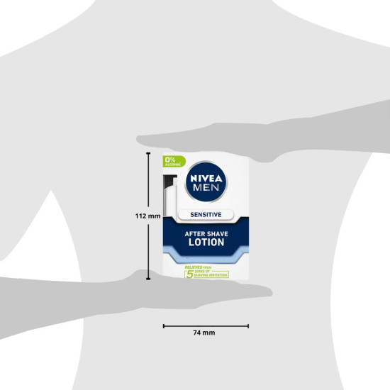 NIVEA MEN Shaving - Sensitive After Shave Lotion, 100ml
