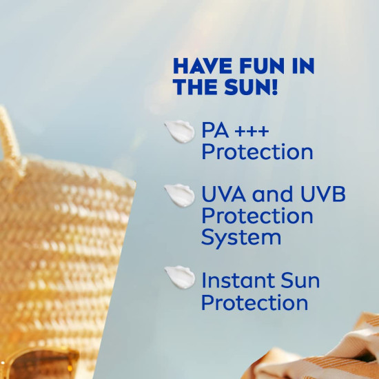 NIVEA SUN Protect and Moisture 125ml SPF 30 Sunscreen - Instant UVA - UVB Protection
