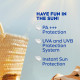 NIVEA SUN Protect and Moisture 125ml SPF 30 Sunscreen - Instant UVA - UVB Protection