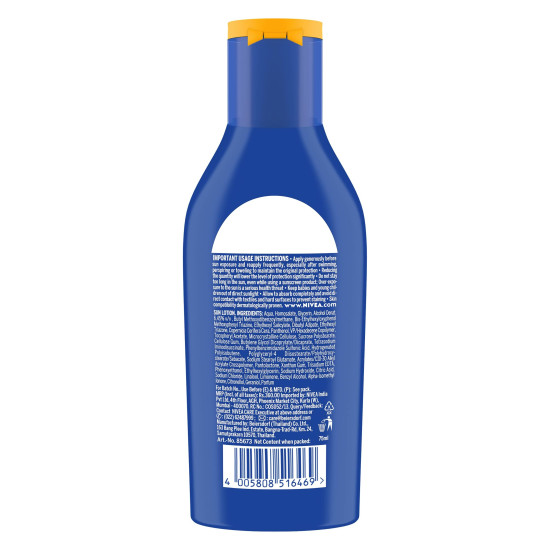 NIVEA SUN Protect and Moisture SPF 50 Sunscreen - Advanced Sun Protection