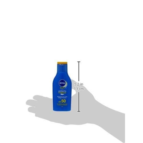 NIVEA SUN Protect and Moisture SPF 50 Sunscreen - Advanced Sun Protection